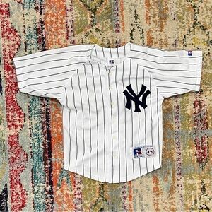 Boys Kids Jason Giambi New York Yankees MLB Baseball Sports Jersey